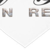 T-SHIRT 50. Klassen-Wiedersehen Tischdecke (Schrägansicht)