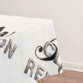 T-SHIRT 50. Klassen-Wiedersehen Tischdecke (Beispiel)