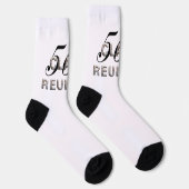 T-SHIRT 50. Wiedersehen-Socken Socken (Rechts)
