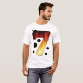 T-Shirt #7 der Glückszahl-sieben (Vorne ganz)