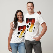 T-Shirt #7 der Glückszahl-sieben (Unisex)