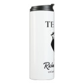 T-Shirt ab Beginn einer neuen Ära im Lebensruhesta Thermosbecher (Nach links gedreht)