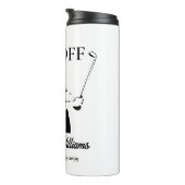 T-Shirt ab Beginn einer neuen Ära im Lebensruhesta Thermosbecher (Nach rechts gedreht)