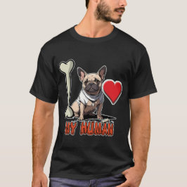 T - Shirt-Abbildung eines französischen Bulldoggen T-Shirt