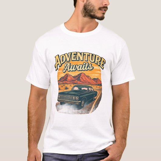 T-Shirt-Abenteuer T-Shirt (Vorderseite)