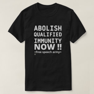 T - Shirt "ABOLISH Q.I."