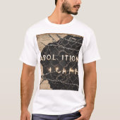 T - Shirt "Abolitionspfad" - die Ketten durchbrech (Vorderseite)
