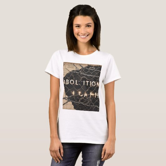 T - Shirt "Abschaffung" - die Ketten durchbrechen (Vorne ganz)