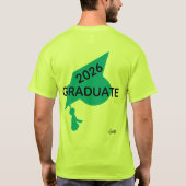 T-Shirt : Absolvent 2026 (Rückseite)