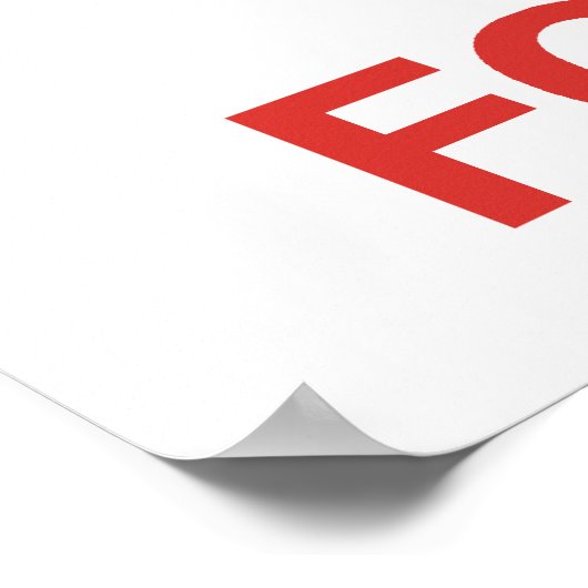 T-SHIRT-Abstimmung Poster (Ecke)