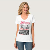 T-Shirt – Abstract Land (Vorderseite Vollansicht)