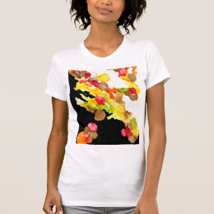 T - Shirt "Abstrakt Bouquet"