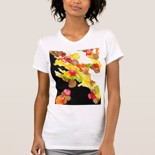 T - Shirt "Abstrakt Bouquet" (Vorderseite)
