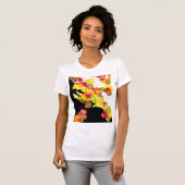 T - Shirt "Abstrakt Bouquet" (Vorne ganz)
