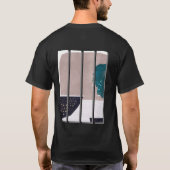 T-Shirt Abstrakte Kunst (Rückseite)