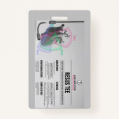 T-SHIRT Abzeichen Ausweis (Rückseite)