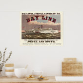 T-SHIRT Ahoy Poster (Küche)