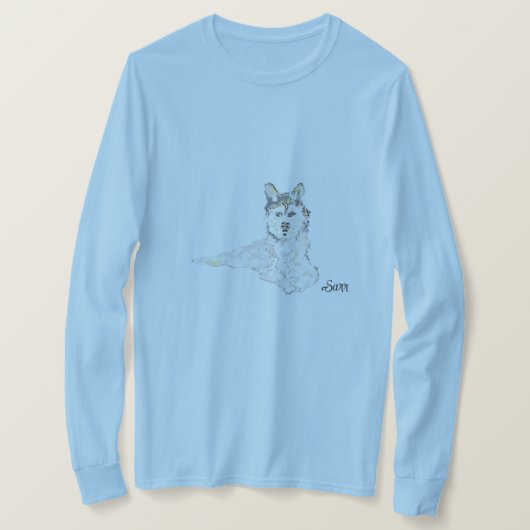 T - Shirt: Alaskan Husky T-Shirt (Design vorne)