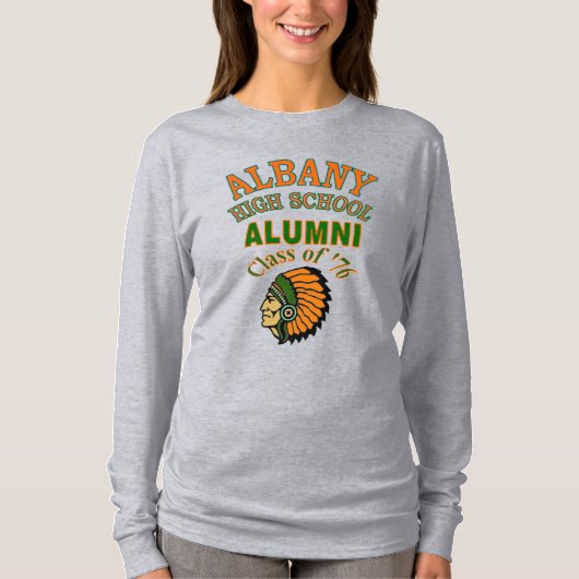 T-Shirt Albany High Abschlussklasse 76 (Vorderseite)