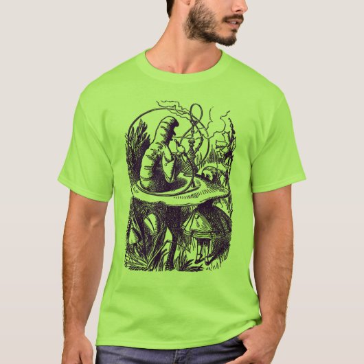 T Shirt: Alice im Wunderland - Raupe T-Shirt (Vorderseite)