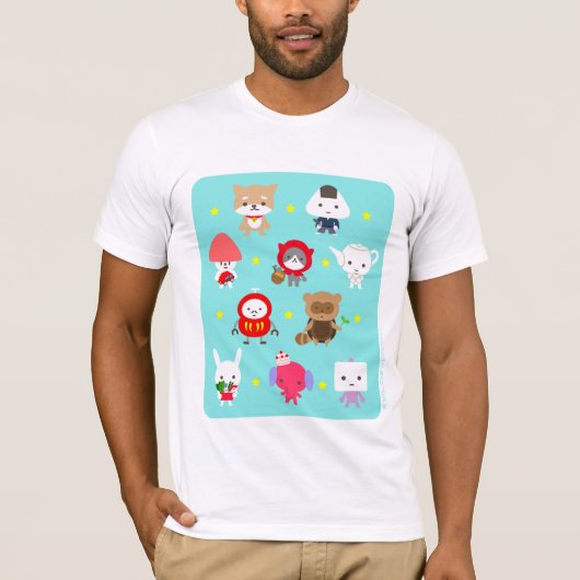 T - Shirt - AllCharacters - Sterne (Vorderseite)