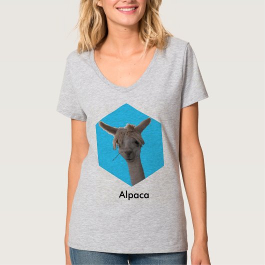 T - Shirt - Alpaca (Vorderseite)