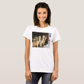 T - Shirt - Alpacas im Winter (Vorne ganz)