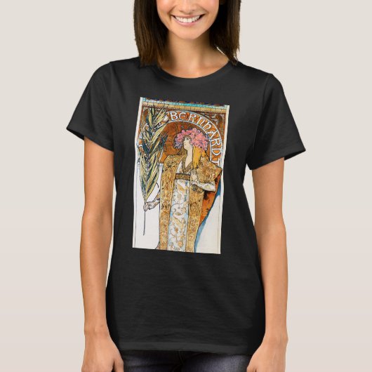 T - Shirt Alphonse Mucha Gismonda (Vorderseite)