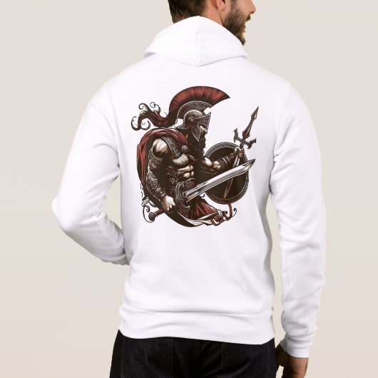 T - Shirt alter Krieger (Rückseite)