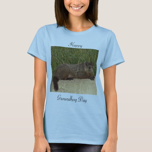 T - Shirt am Groundhog (Vorderseite)