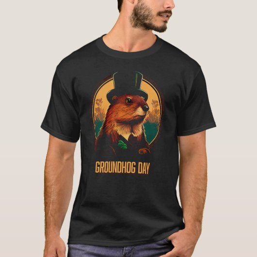 T - Shirt am Groundhog (Vorderseite)