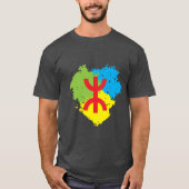 T-shirt Amazigh flag (Vorderseite)