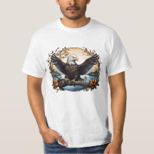T - Shirt - American Bald Eagle
