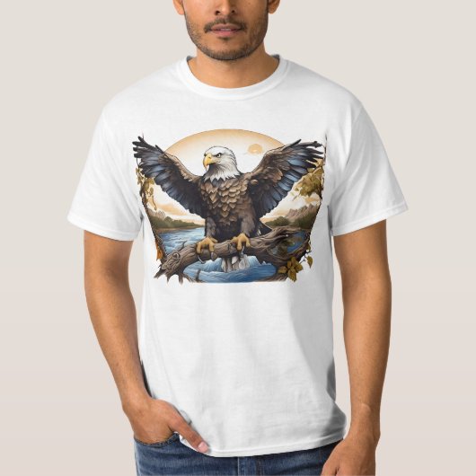 T - Shirt - American Bald Eagle (Vorderseite)