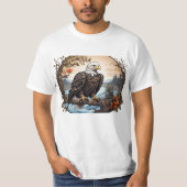 T - Shirt - American Bald Eagle (Vorderseite)