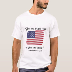 T - Shirt American Flag Patriot am 4. Juli
