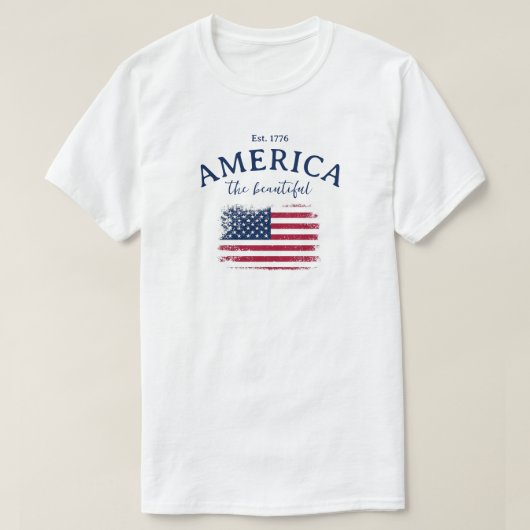 T - Shirt - Amerika (Design vorne)
