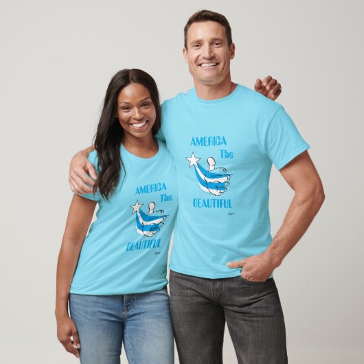 T - Shirt: Amerika T-Shirt (Unisex)