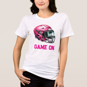T-Shirt-Amerikanisches-Fußball-Event Tri-Blend Shirt