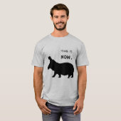 T - SHIRT ANIMAL HIPPO (Vorne ganz)