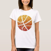 T - Shirt Anpassen der Frauenbasketballmannschaft (Vorderseite)