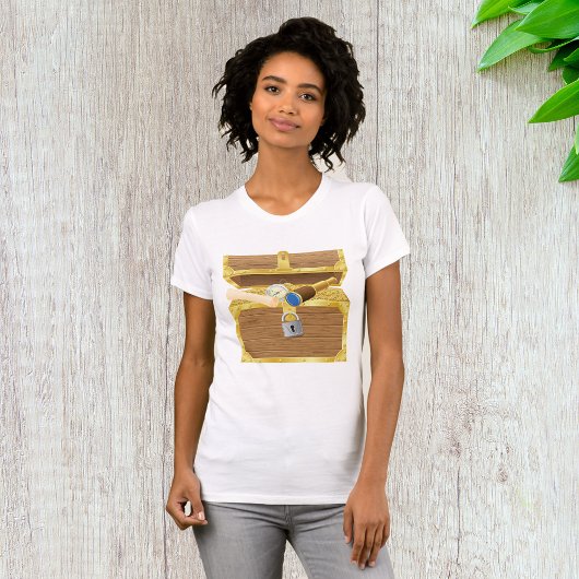 T - Shirt Antique Treasure Chest Womens