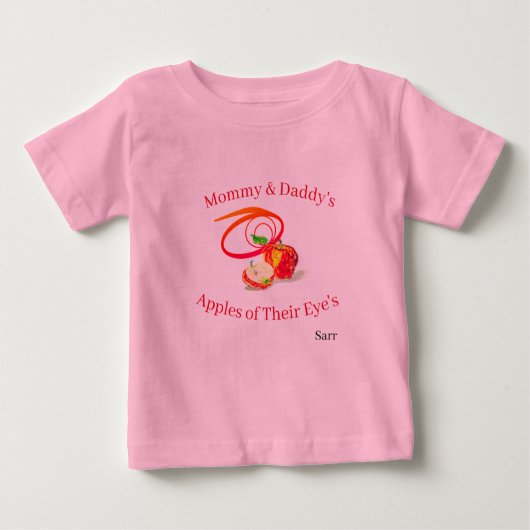 T - Shirt: Apfel aus meinem Auge Baby T-shirt (Vorderseite)