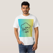 T-Shirt-API T-Shirt (Vorne ganz)