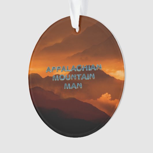 T-SHIRT appalachischer Gebirgsmann Ornament (Vorderseite)