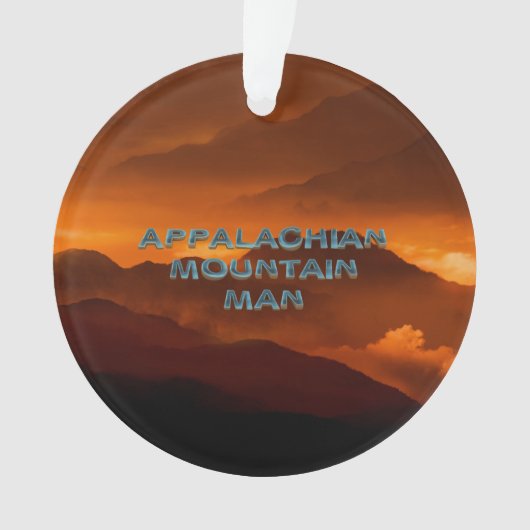 T-SHIRT appalachischer Gebirgsmann Ornament (Vorderseite)