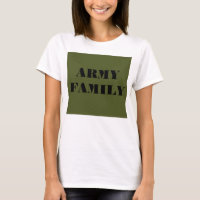 T - Shirt Army Family