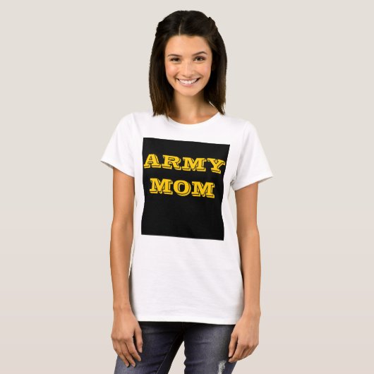 T - Shirt Army Mama (Vorne ganz)