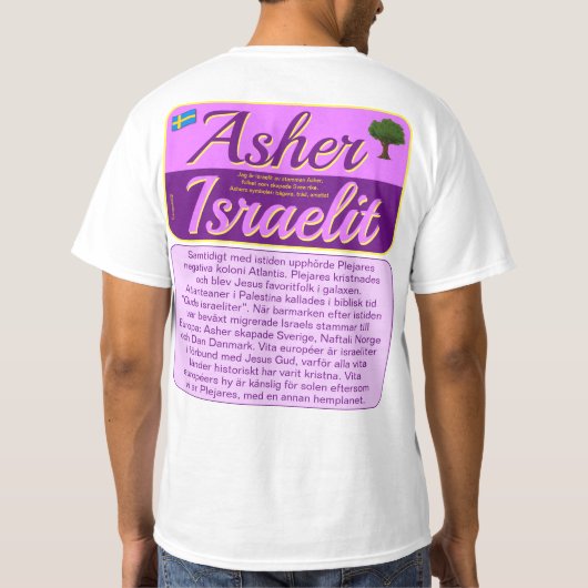 T-shirt — Asher (Rückseite)