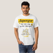 T-shirt — Asperger (Vorne ganz)